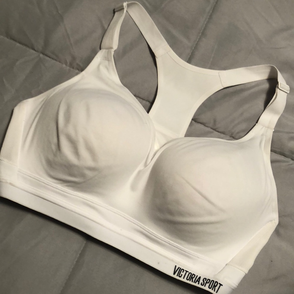 Victoria’s Secret white sports bra